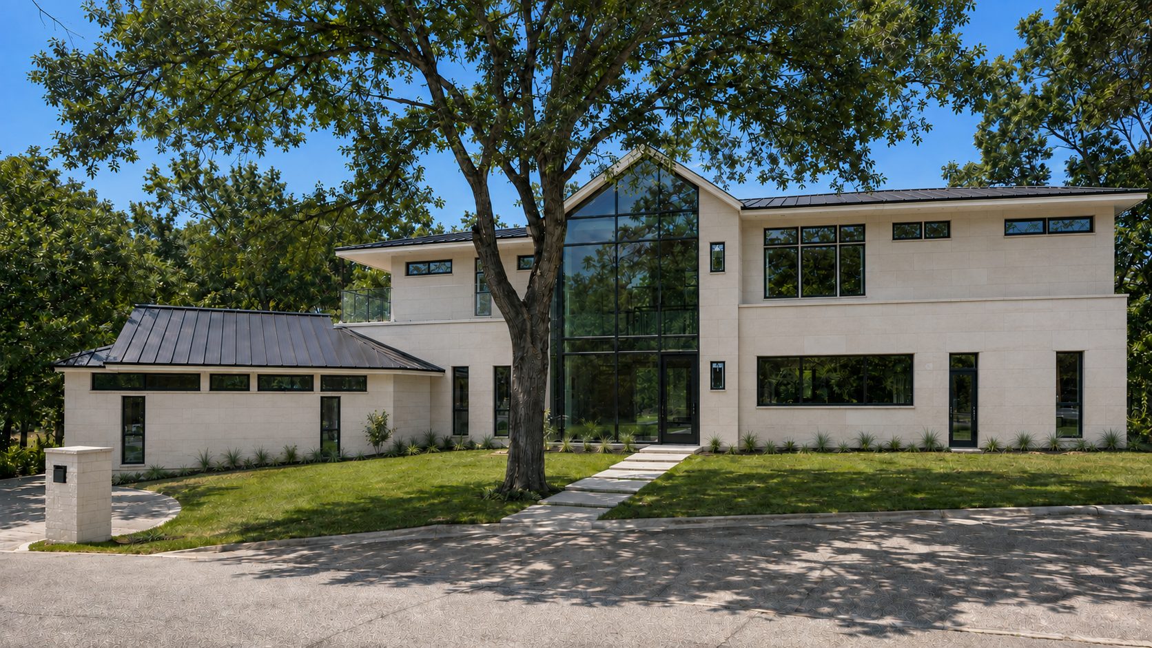 417 Carter Drive — from the street