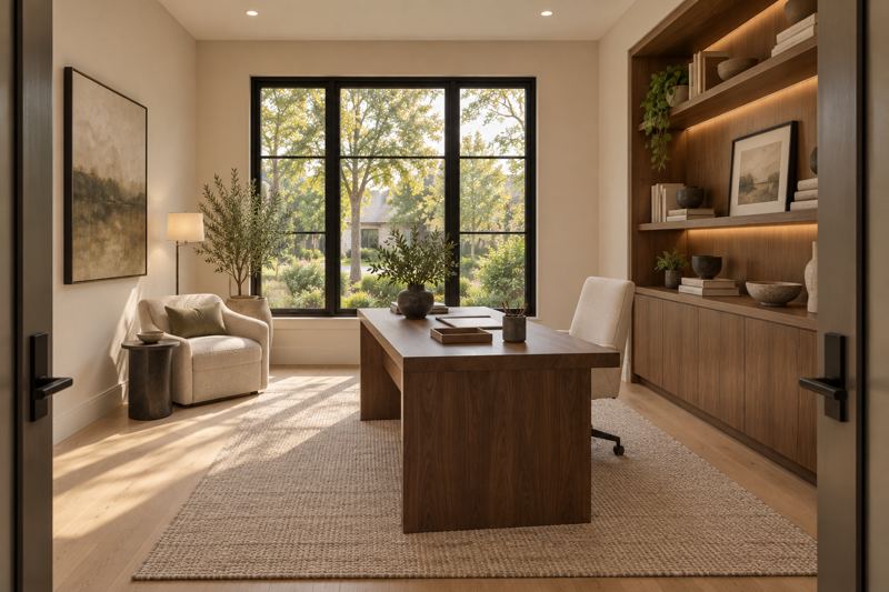Office off the foyer